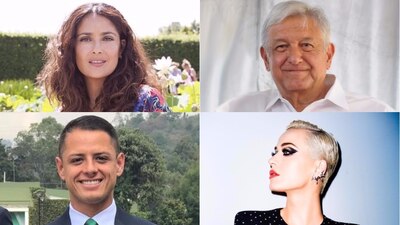 Políticos, cantantes y deportistas han sido solidarios con México