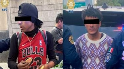 DETIENEN A INDIGENTES QUE AVENTABAN PIEDRAS A CARROS