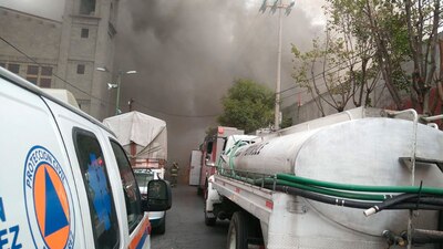 El sinistro se registró en la colonia San Simón Ticumán