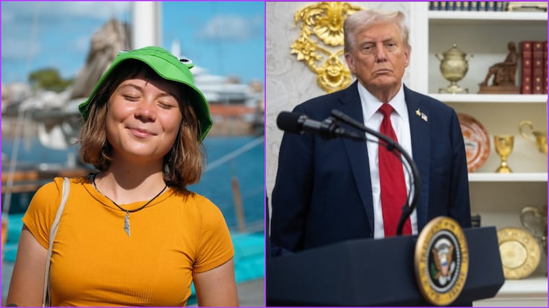 Greta Thunberg responde con ironía a críticas de Trump: “usted también padece problemas de ira”