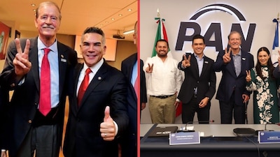 “Reagrupa a la mafia del poder”: Morena arremete contra Fox por reuniones con PAN, PRI y Somos