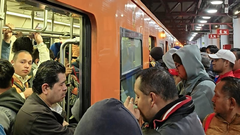 Activan marcha de seguridad en 7 líneas del Metro por presencia de lluvia en la CDMX