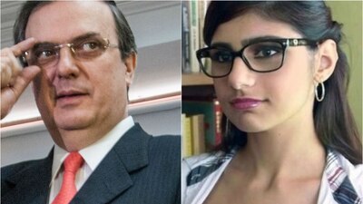 Marcelo Ebrard confundió a Mia Khalifa con una estudiante mexicana destacada