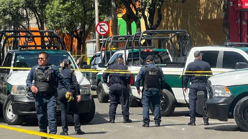 Balacera a plena luz del día deja 1 muerto y 2 detenidos en la colonia Escandón