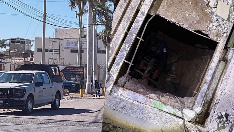Riña en penal de Aguaruto, en Sinaloa, dejó al descubierto armas... ¡Y un túnel de 15 metros!