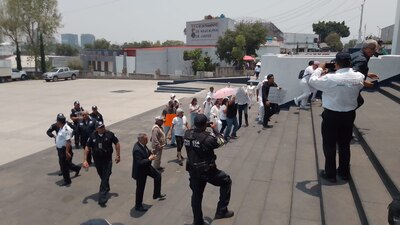 Durante la trifulca más de 10 estudiantes resultaron herido