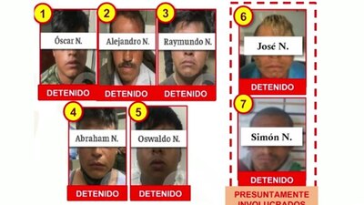 Los detenidos serán vinculados a proceso por el linchamiento de Daniel