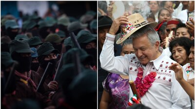 El Ejército Zapatista no está de acuerdo con los proyectos del presidente