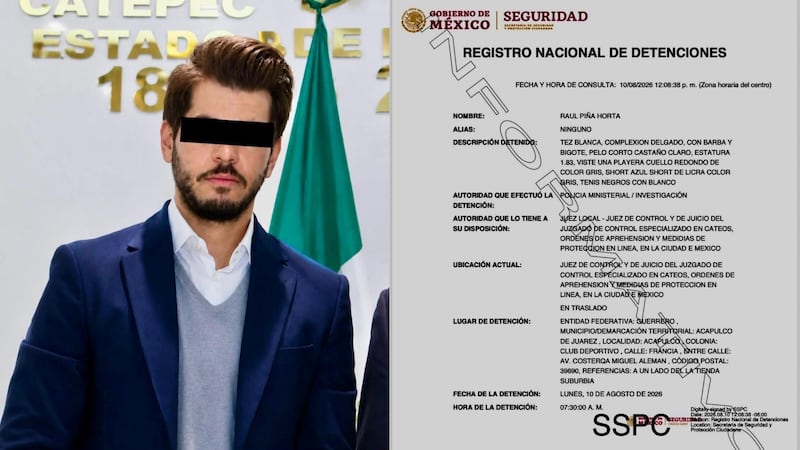 Cae Raúl ‘N’, exfuncionario señalado por extorsionar a gasolineros y verificentros del Edomex