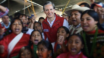 El priista durante un evento en Jilotepec