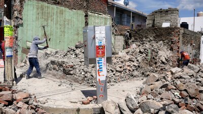 Continúa la reconstrucción del municipio de Metepec, Puebla, a un año de los sismos de septiembre