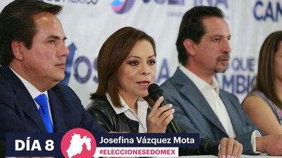 La panista prometió mejores oportunidades de empleo y desarrollo social para mexiquenses