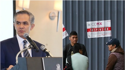 El Jefe de Gobierno capitalino presumió una millonaria costrucción que horas después fue clausurada