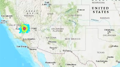 El movimiento tuvo una intensidad de 5.8