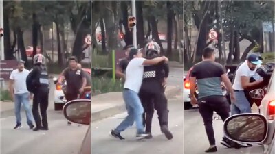 Uno de los asaltantes fue trasladado al hospital por una herida de arma de fuego