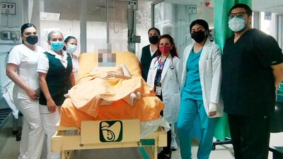 El IMSS informó que el joven tenía pocas posibilidades de sobrevivir