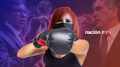 Layda Sansores ha demostrado su poder de puños en la arena política