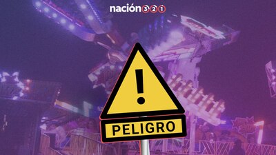 Loa gritos de emoción se convierten en gritos de auxilio o terror cuando hay fallas mecánicas en los juegos