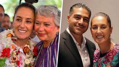 Integrantes de la 4T publicaron fotos con la candidata de Morena