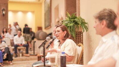 La candidata también aseguró que apoyará a los empresarios