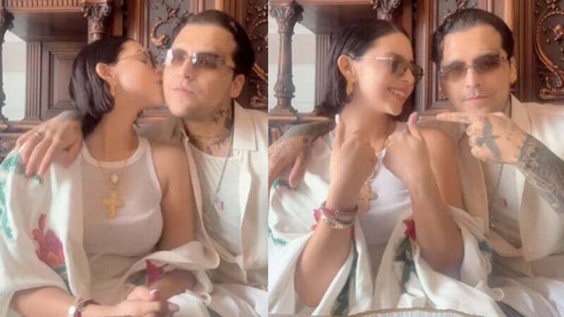 Tunden en a Ángela Aguilar y Nodal por el ‘tag de los esposos’ en TikTok