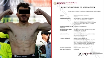 Detienen en Culiacán al boxeador Omar Chávez; reportan traslado a penal