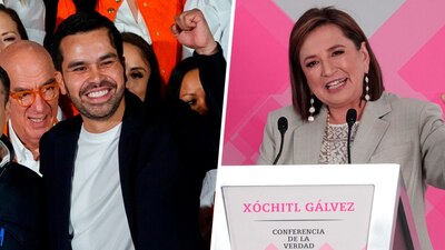 Álvarez Máynez se defendió y le advirtió a Gálvez que no la vaya a "cruzazulear"