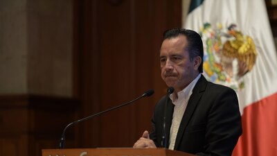 El gobernador de Veracruz mandó un mensaje a Monreal