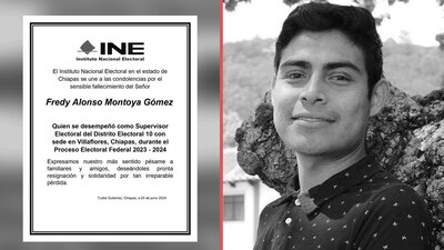 El INE mostró solidaridad con el caso de violencia en el estado de Chiapas