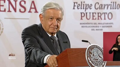 El mandatario mexicano habló sobre los adelantos en el servicio de salud en México