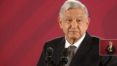 El presidente en Palacio Nacional