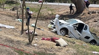 Fuerte accidente en Acapulco deja 5 turistas muertos, entre ellos un bebé; hay 9 lesionados