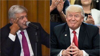 AMLO le escribió a Donald Trump para convencerlo de mejorar su relación bilateral
