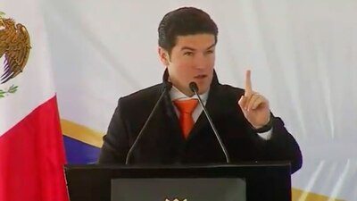El gobernador de Nuevo León, no dudó en pedir que saquen a los partidos de México