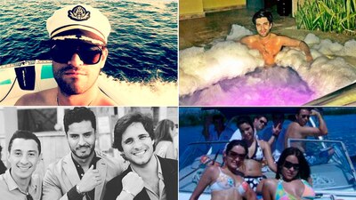 Hijos de exmandatarios presumen su vida de lujos en redes sociales y revistas del corazón