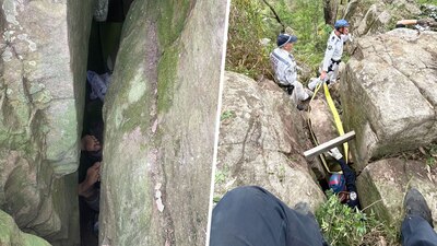 Los trabajos de rescate duraron más de 7 horas, informaron paramédicos