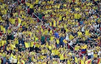 VIDEO: Colombianos entonan ‘Cielito lindo’ en el Estadio Guadalajara durante el partido vs. El Congo
