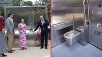 CDMX inaugura baños inteligentes rumbo al Mundial; costarán 7 pesos y tendrán limpieza automática