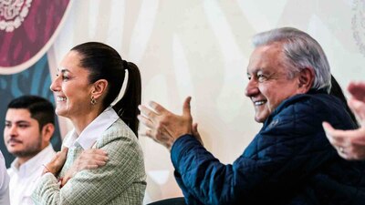 Dijo que "ni en Asia, ni en África, n i en Europa va a haber una presidenta como Claudia Sheinbaum"