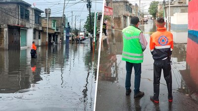 Calles de diferentes alcaldías presentaron encharcamientos: Protección Civil