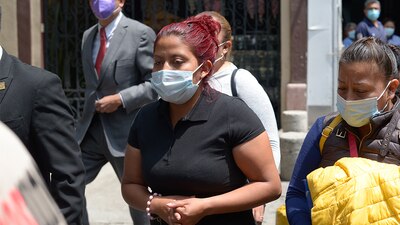 Brandon, hijo de la mujer, falleció tras el desplome en la L12