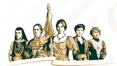 El gobierno cambiará su logo por el Día Internacional de la Mujer