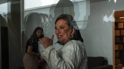 Se refirió a cuando a ella se le impidió el paso a Palacio Nacional