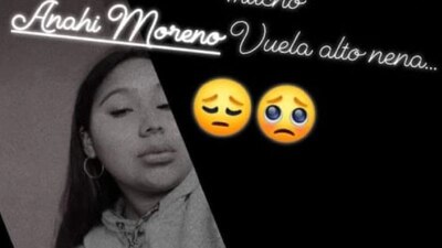 Anahí Moreno era una reconocida jugadora de futbol de su localidad