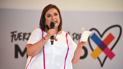 La candidata de oposición consideró que esto era una falta de respeto