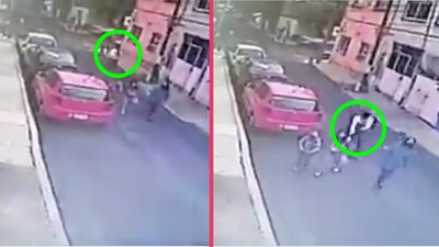 El video fue grabado el pasado 12 de agosto en calles de la colonia Moderna, en la Ciudad de México