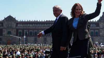 El presidente y su esposa ya iniciaron el proceso ante el IMPI para que sus nombres sean marca