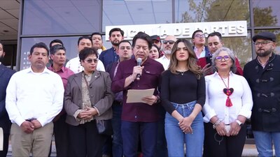 Afirmó que el blanquiazul es el brazo político de una organización criminal