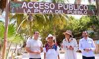 Abren dos accesos públicos y gratuitos a las playas del Parque del Jaguar en Tulum