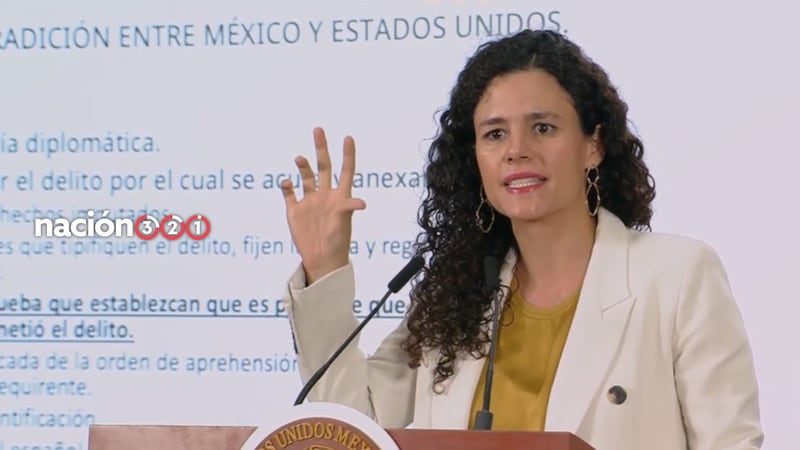 EU no acreditó la urgencia de detener a Rocha Moya: Luisa María Alcalde